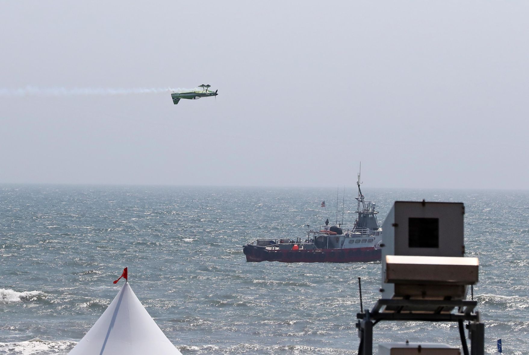 Planes practice before Airshow in AC
